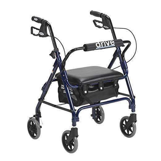 Drive Medical Junior Rollators with Padded Seat - Senior.com Rollators